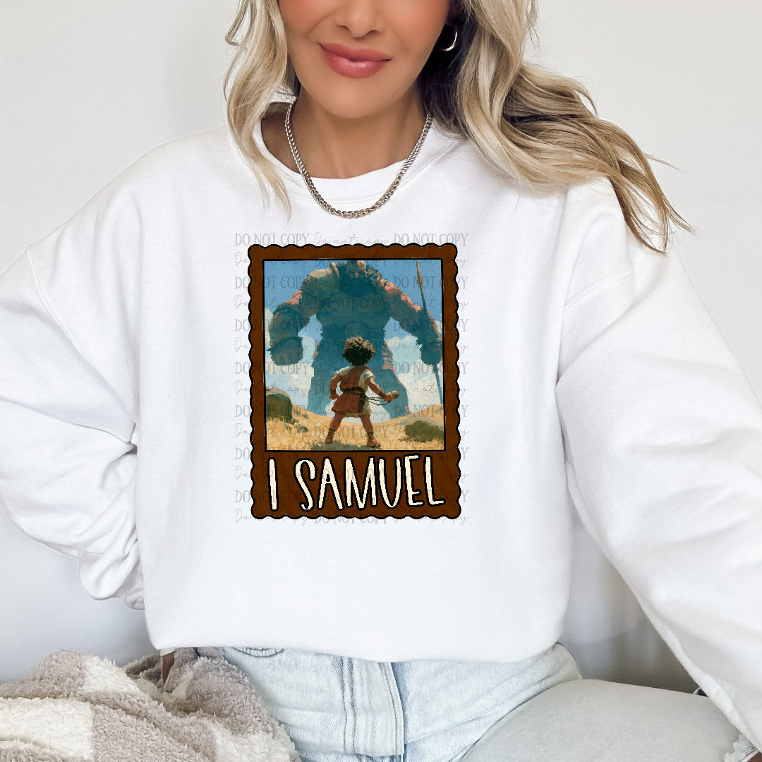 1 Samuel polaroid (Vehement) DTF Transfer