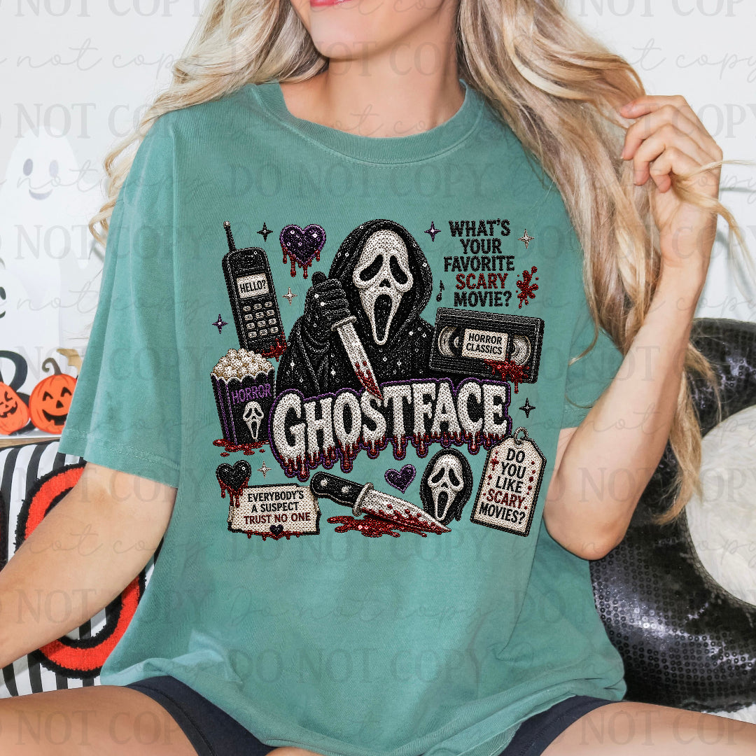 GF collage faux sequins (J&M) DTF Transfer
