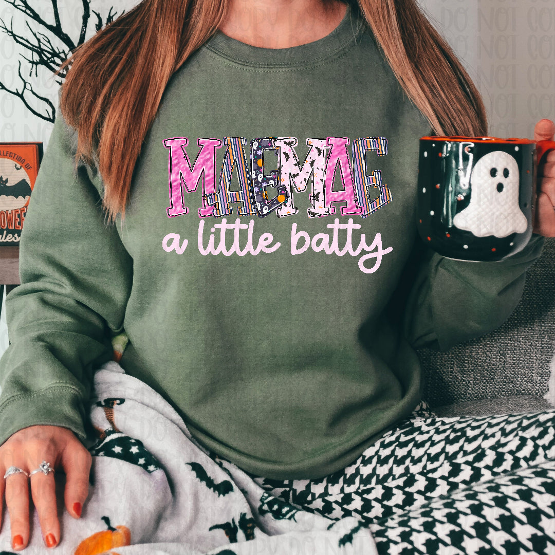 Maemae a little batty (Vehement) DTF Transfer