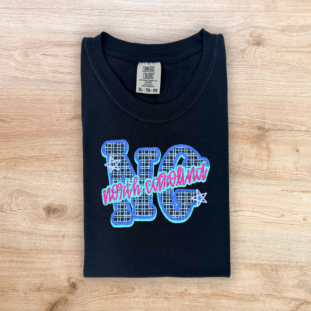 north carolina state design (kayndi) DTF transfer