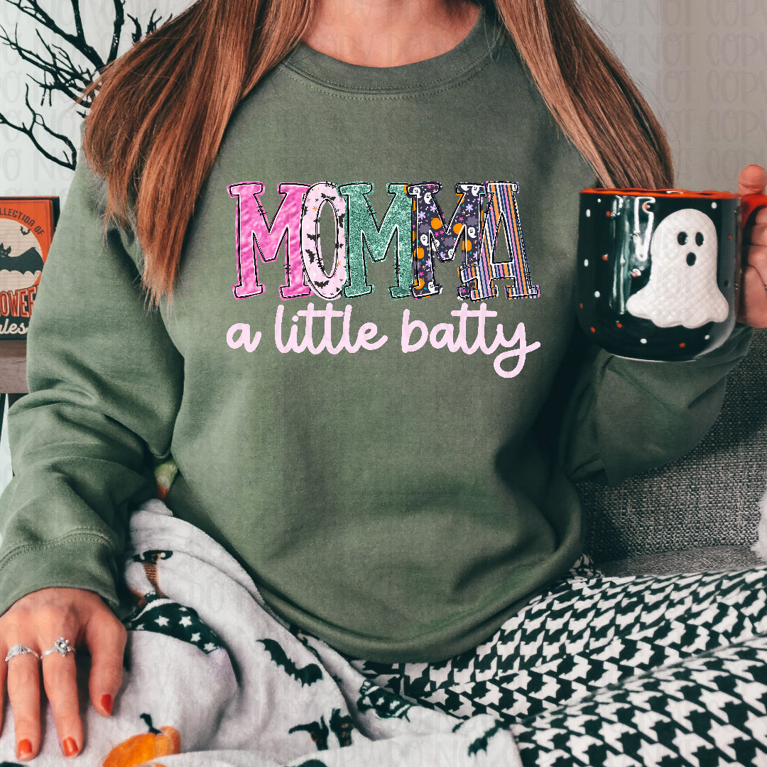 Momma a little batty (Vehement) DTF Transfer