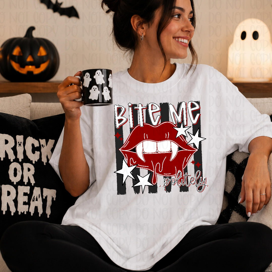 Bite me politely (CMLD) DTF