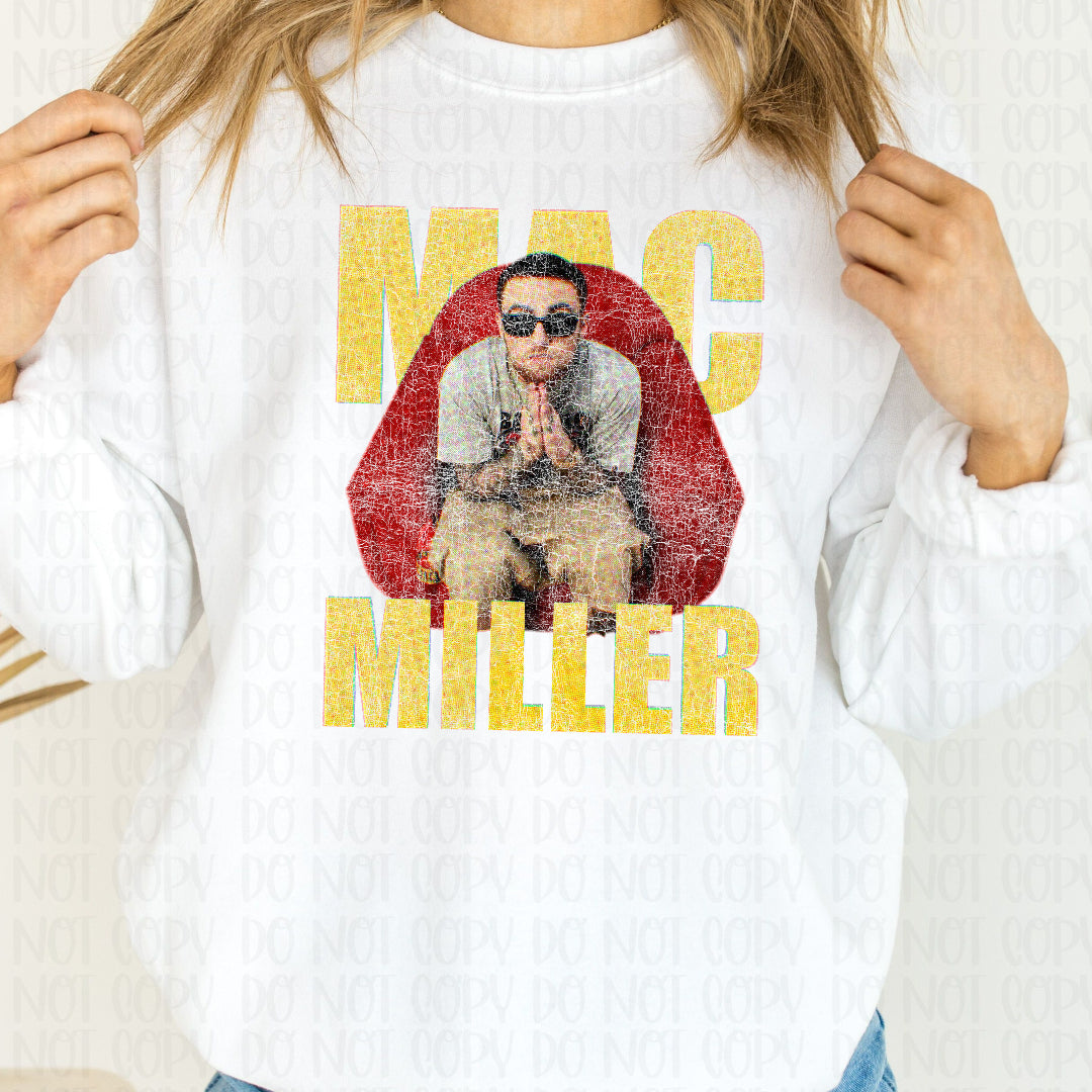 Mac red chair (Scarlow) DTF Transfer