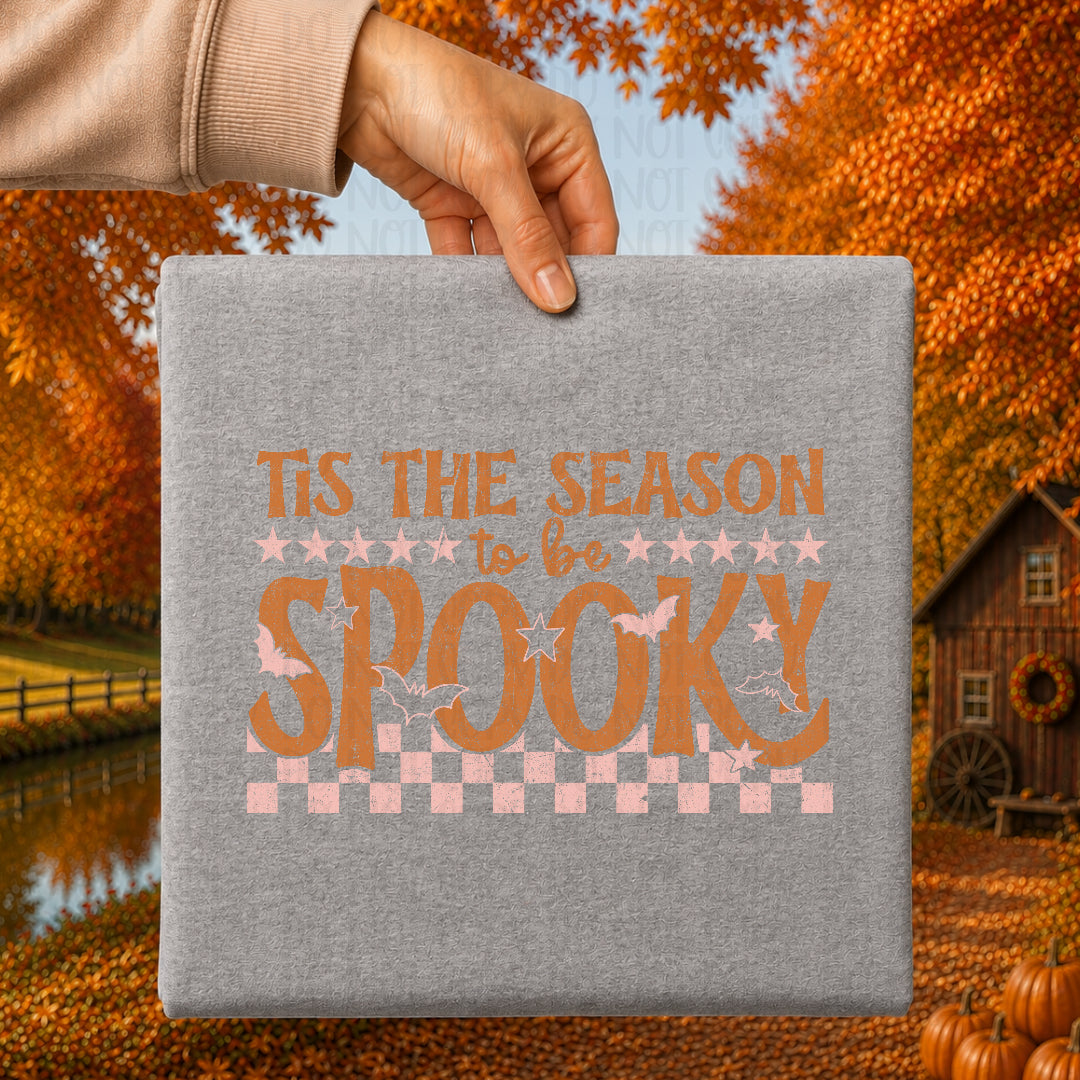 Tis the season to be spooky ORANGE (Scarlow) DTF transfer