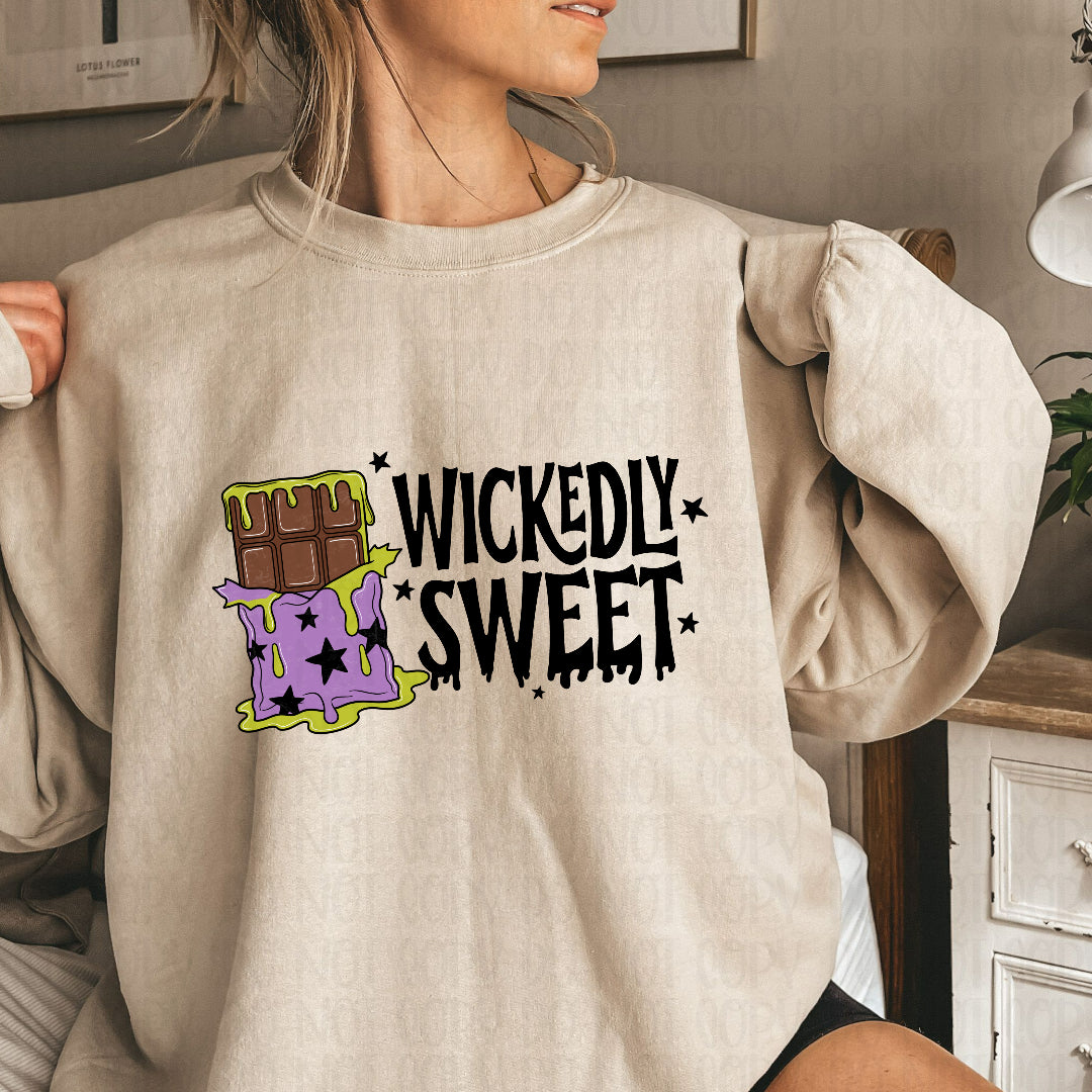 Wickedly sweet chocolate bar (OHDD) DTF transfer