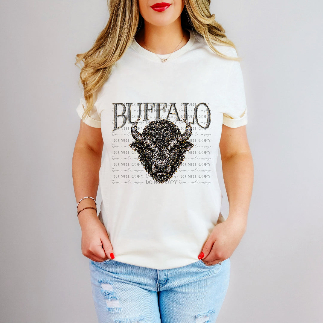 buffalo bling mascots (kayndi) DTF transfer