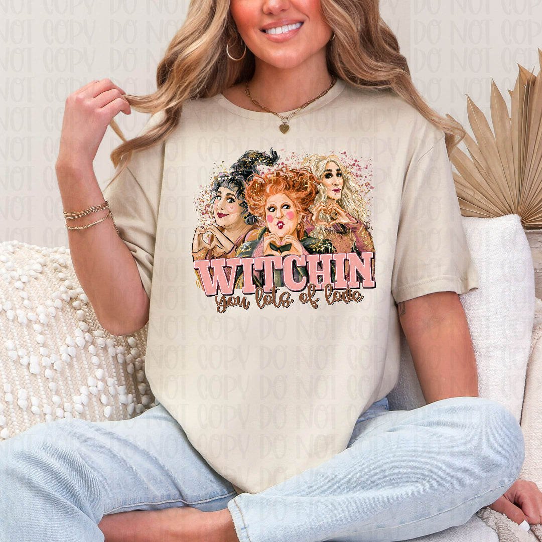 Witchin you lots of love (SSD) DTF Transfer