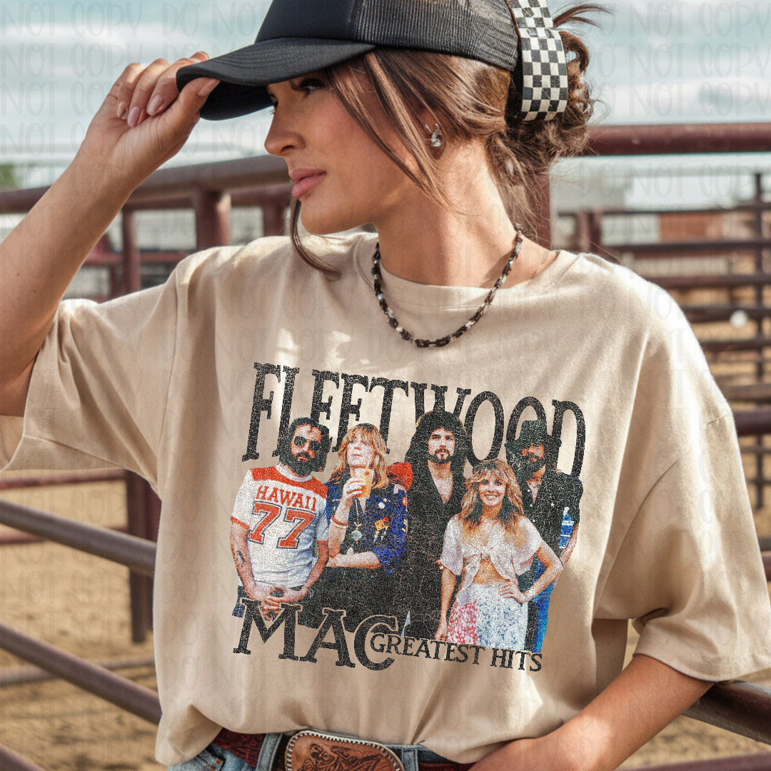 Fleetwood grungy (Scarlow) DTF Transfer
