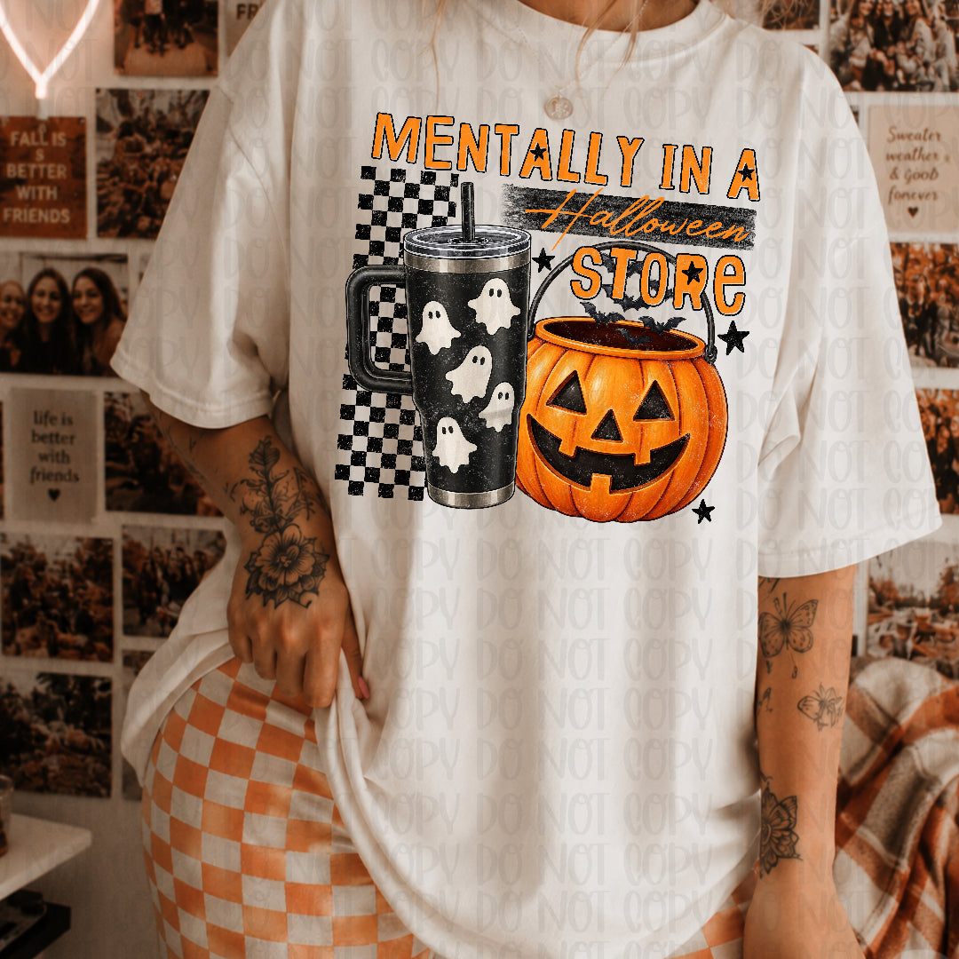 Mentally in a Halloween store (Lyttle) DTF Transfer