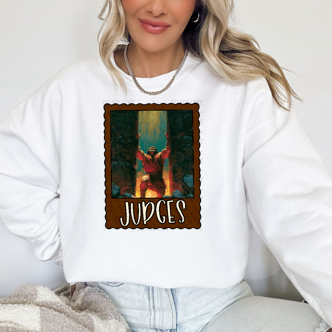 Judges polaroid (Vehement) DTF Transfer