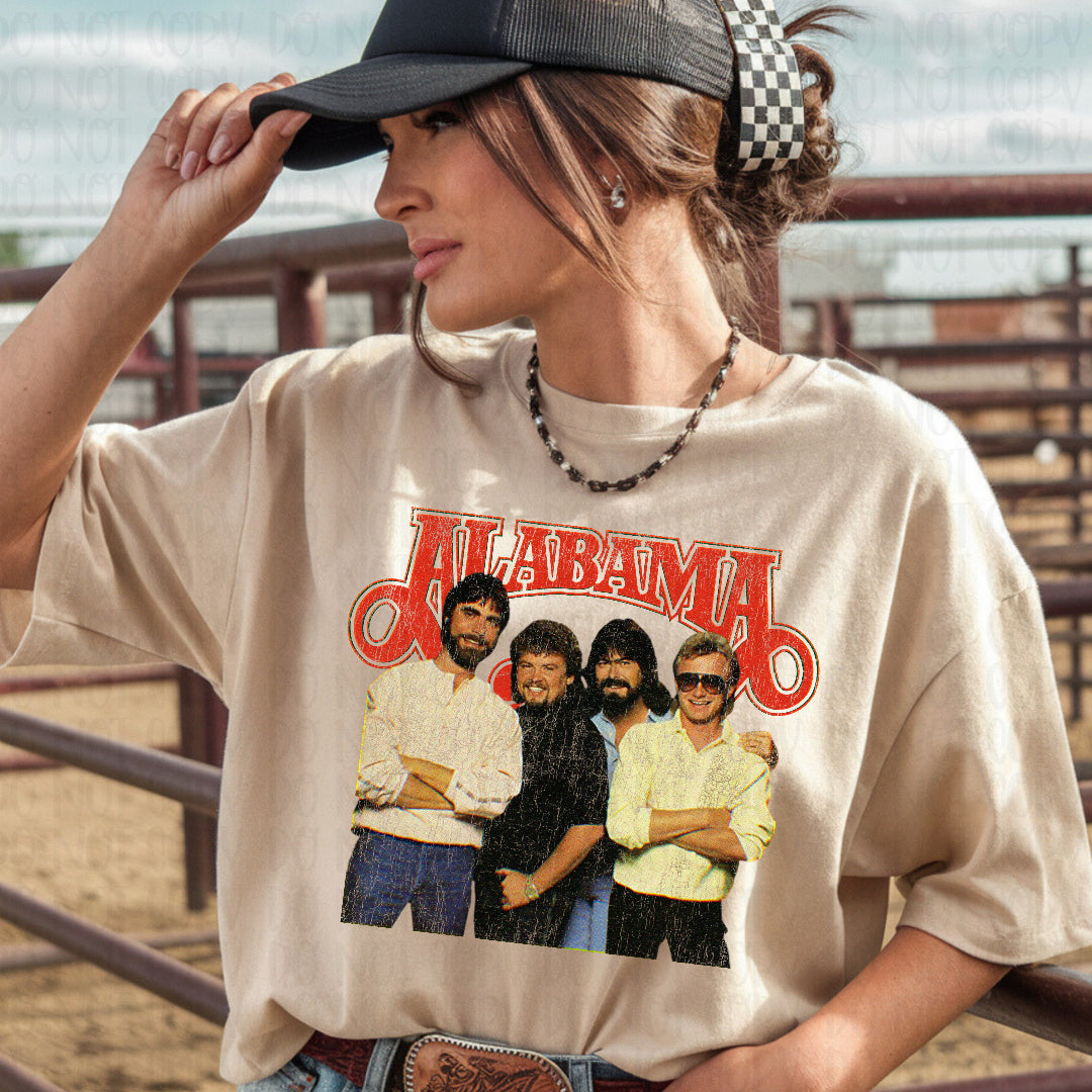 Bama grungy (Scarlow) DTF Transfer