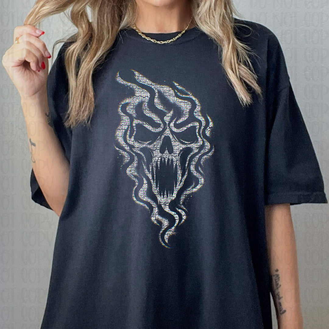 ghost WHITE (Scarlow) DTF Transfer