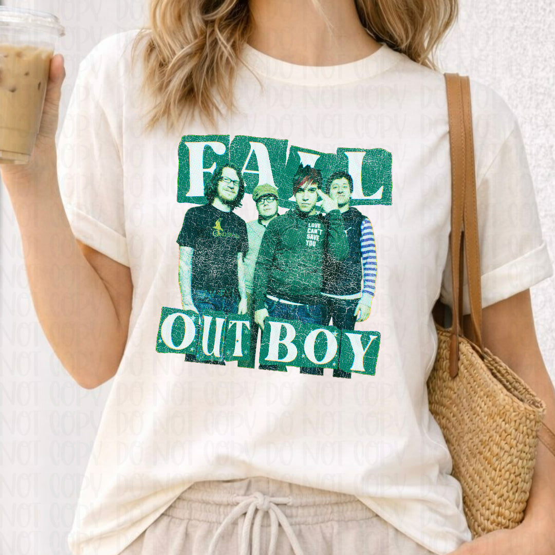 Fall out green (Scarlow) DTF Transfer
