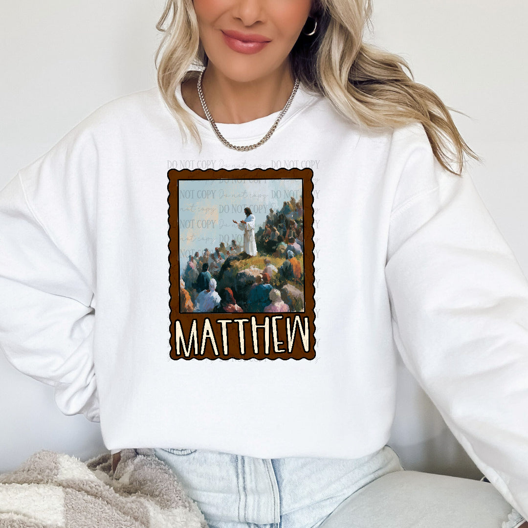 Matthew polaroid (Vehement) DTF Transfer