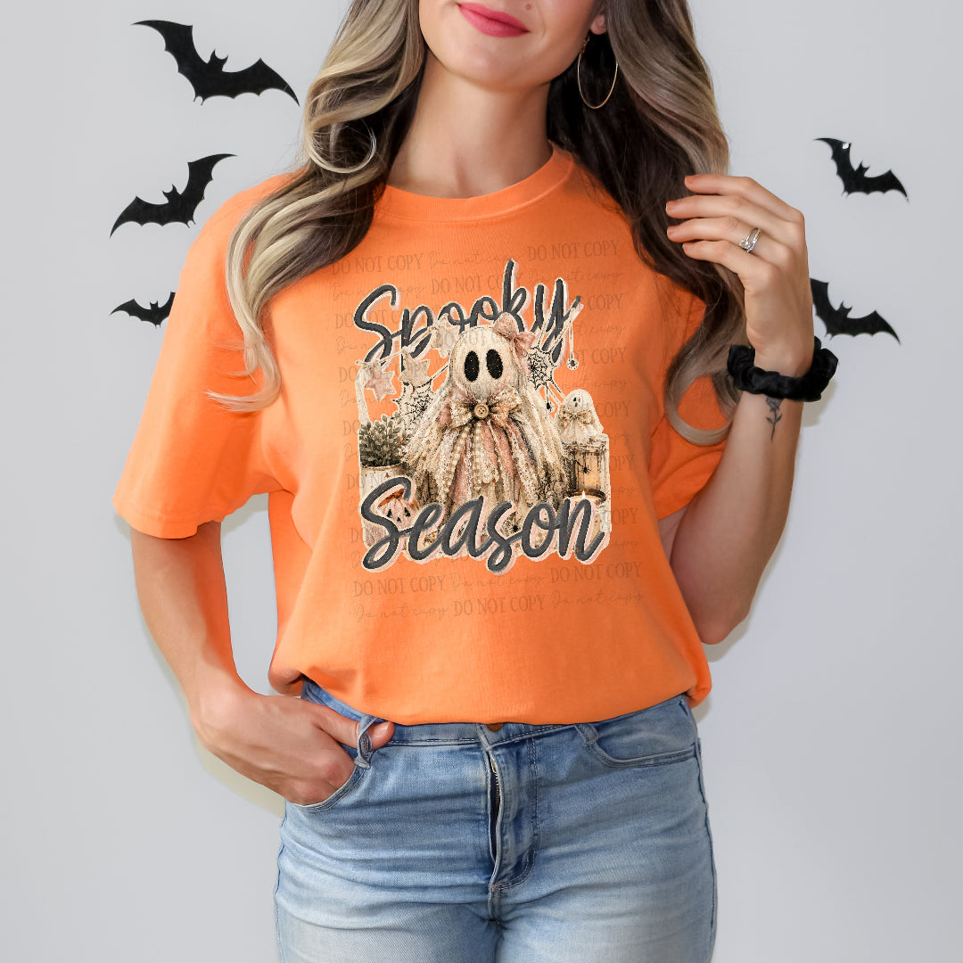 Spooky season tulle ghost (Scarlow) DTF Transfer