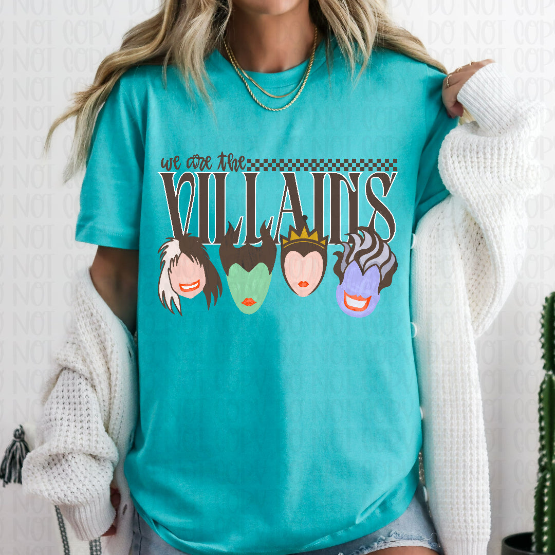 We are the villains (Saved) DTF transfer