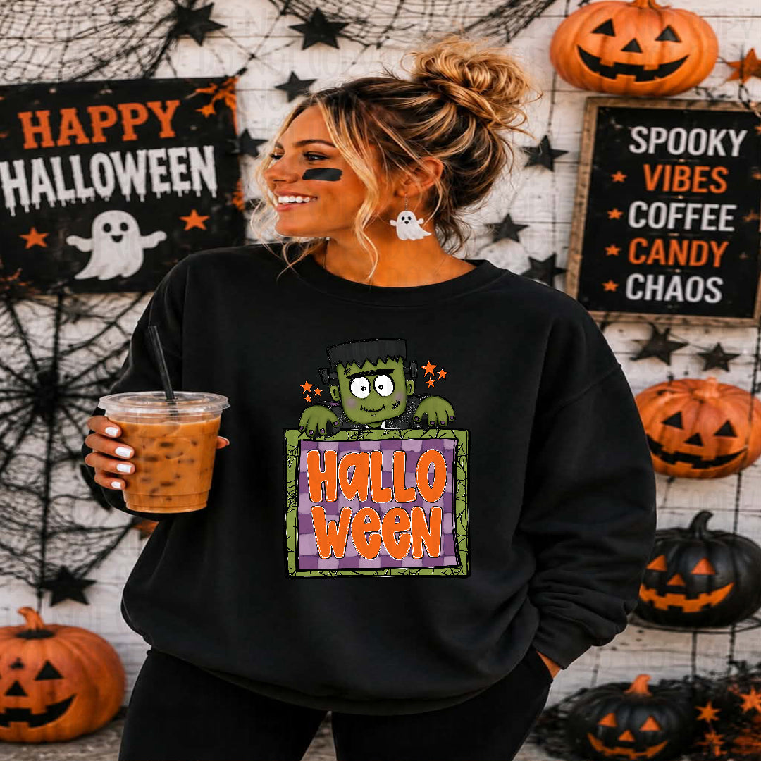 Halloween frank (SWD) DTF transfer