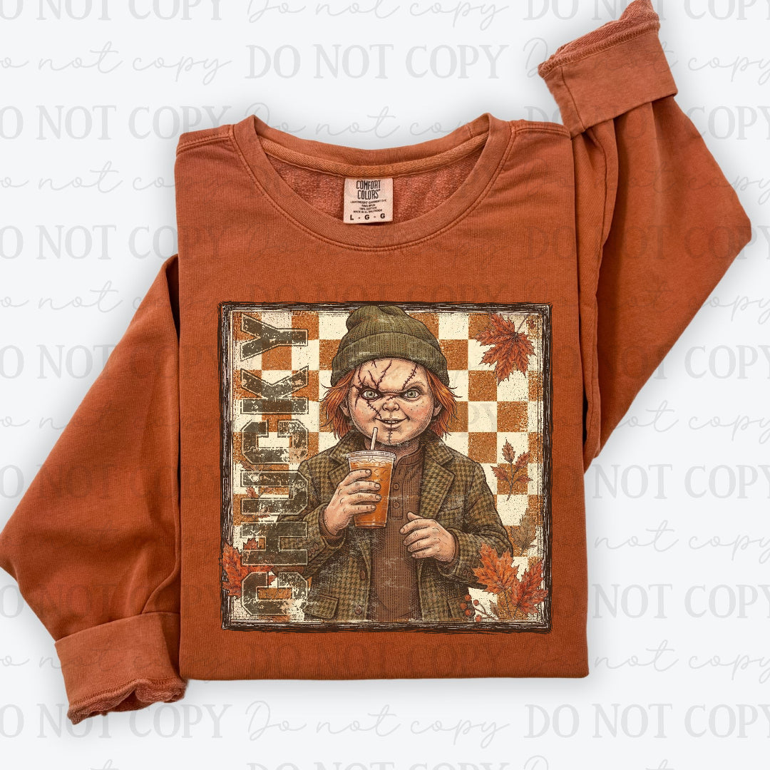 Chuck vintage fall (NDC) DTF transfer