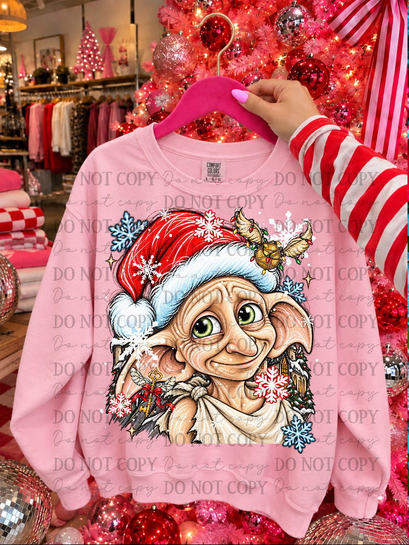 Christmas House Elf- Close up (Kai) DTF Transfer