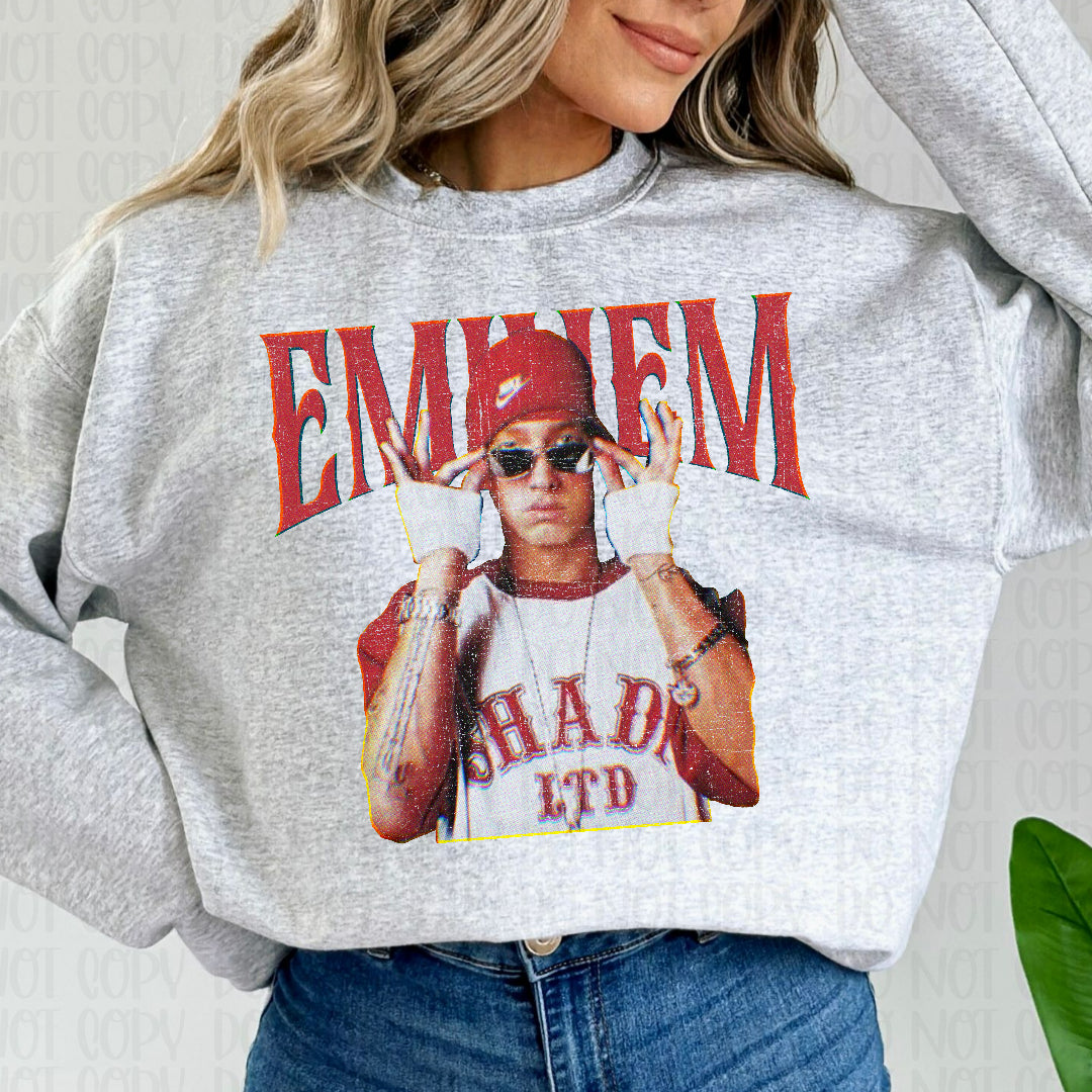 Emi red grungy (Scarlow) DTF Transfer