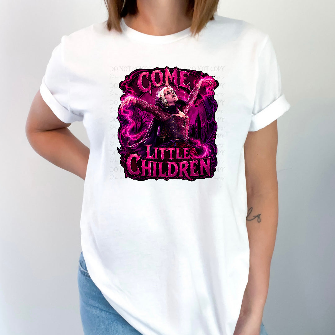 Come little children pink (Divine) DTF Transfer