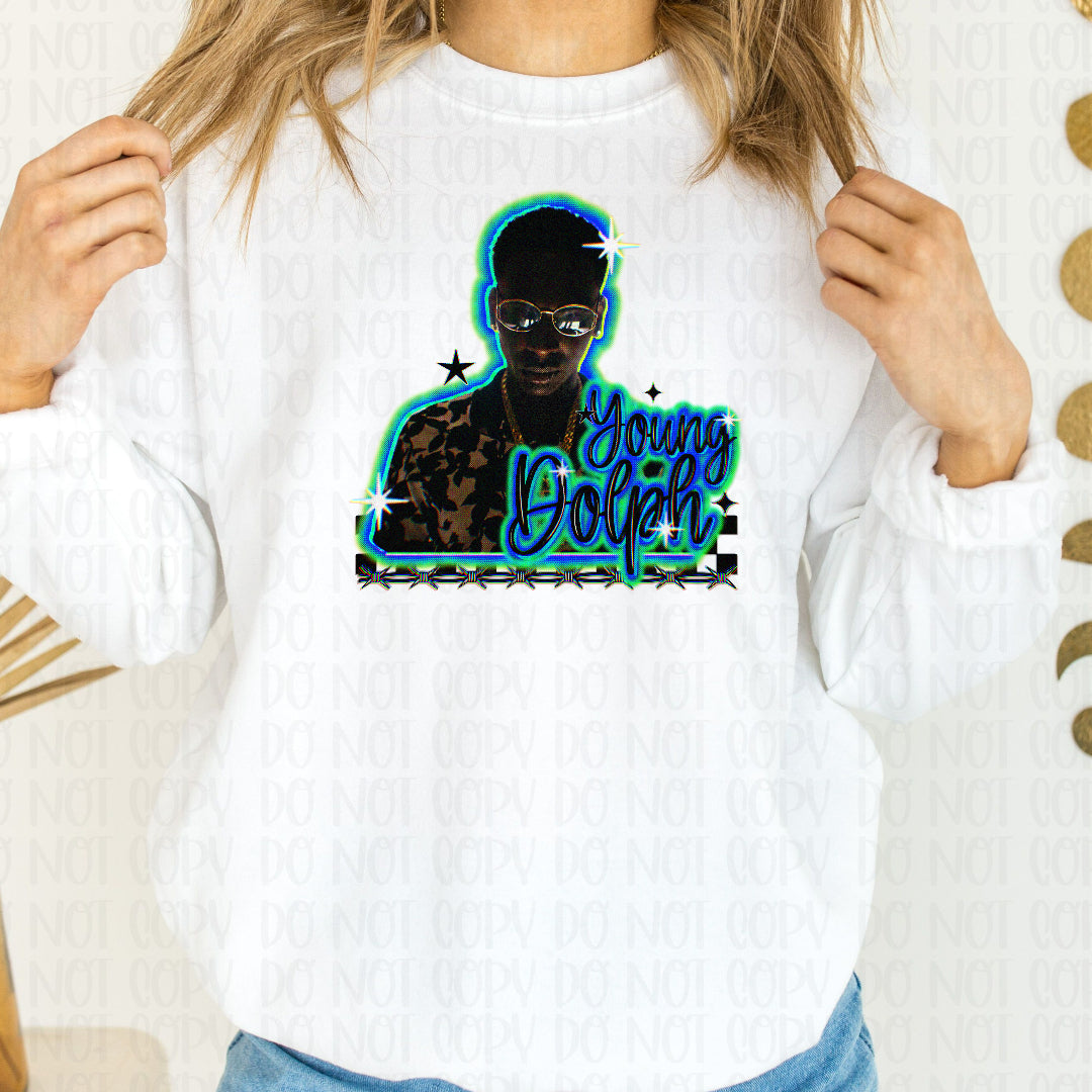 Young D after dark (Scarlow) DTF Transfer