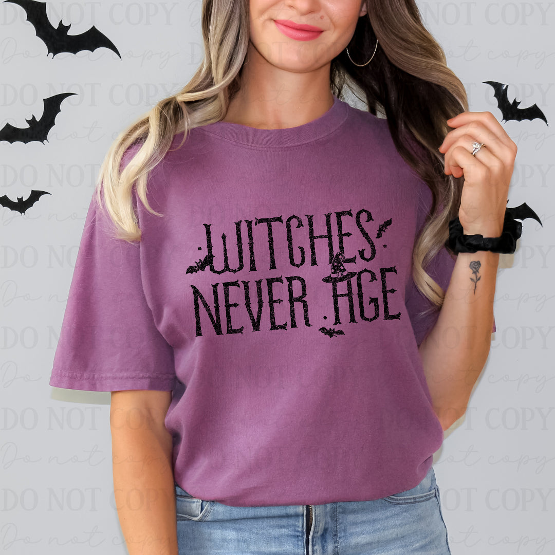 Witches never age BLACK (Scarlow) DTF Transfer