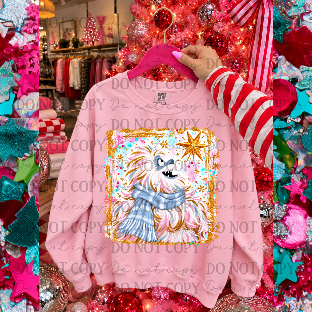 BUM- Pastel Colors-Gold Frame and Star (SSD)Sunday Special DTF transfer