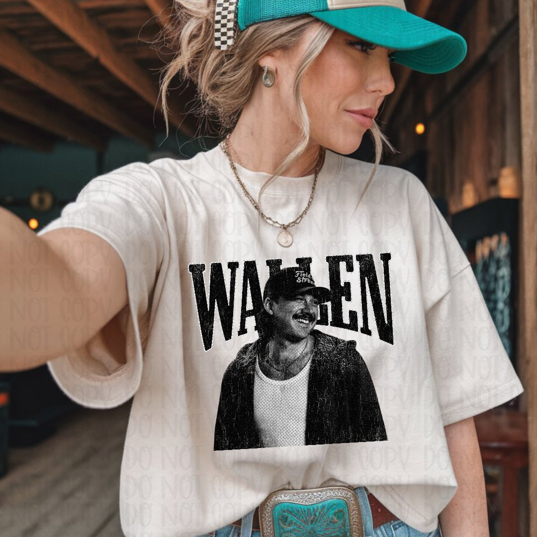 Wallen BW (Scarlow) DTF Transfer