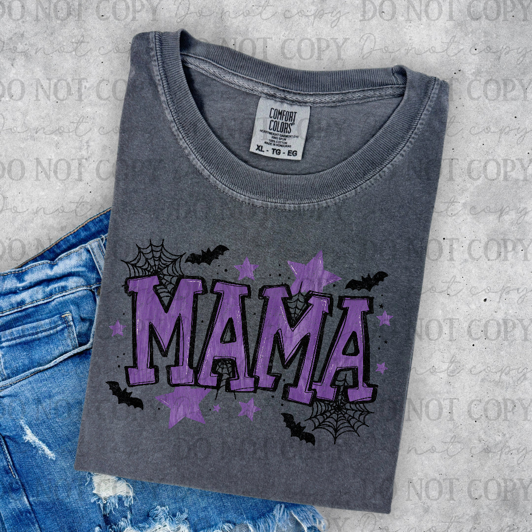 Mama spider and spider webs (Scarlow) DTF Transfer