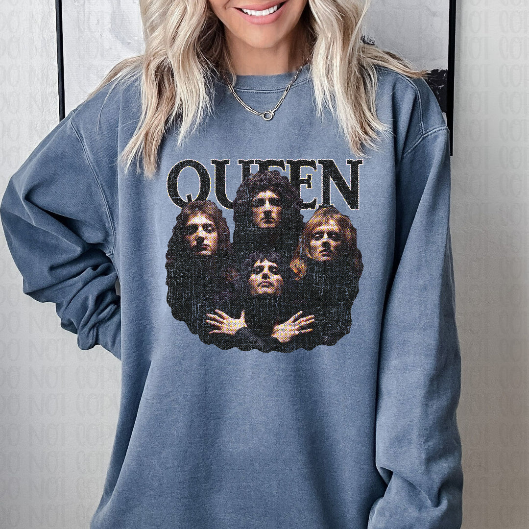 Queen grungy (Scarlow) DTF Transfer