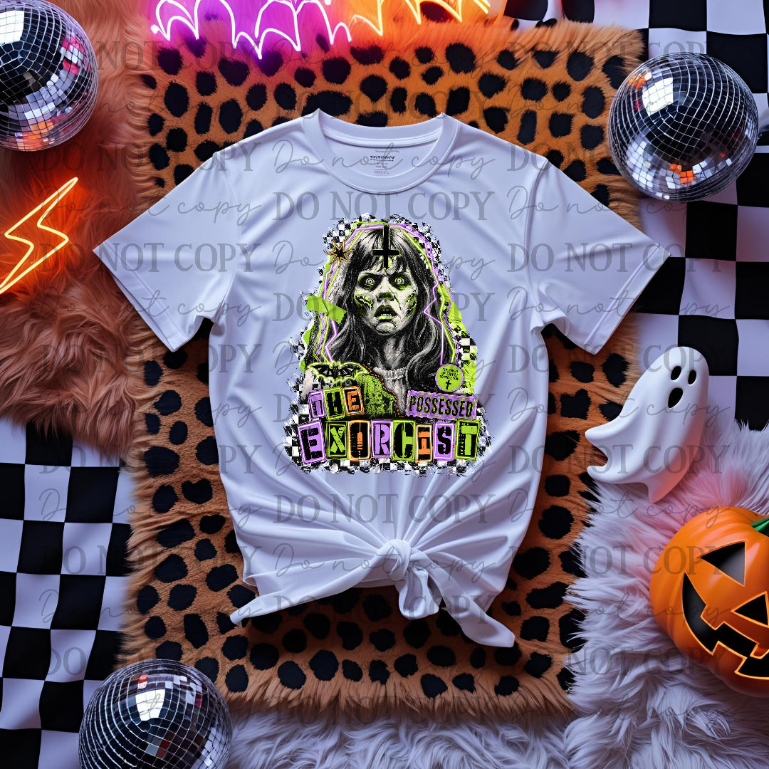 Retro Grunge Possessed Girl (NDC)DTF Transfer