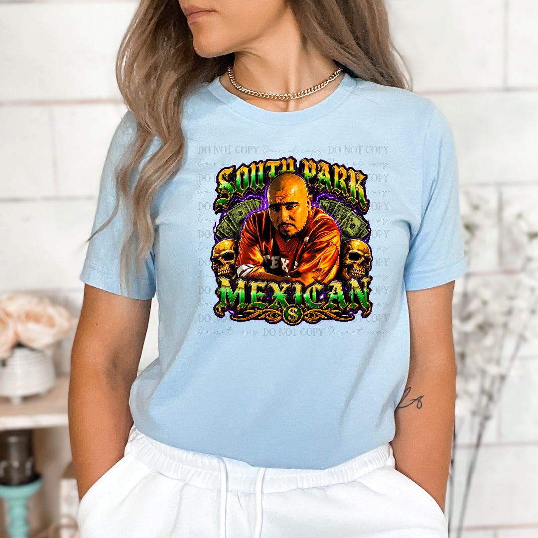 South park M gold and green (Divine) DTF Transfer