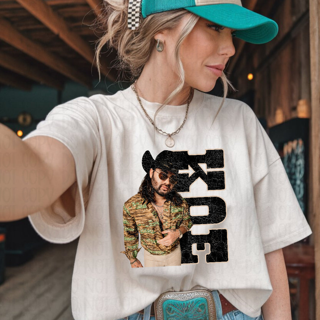 K camo shirt (Scarlow) DTF Transfer