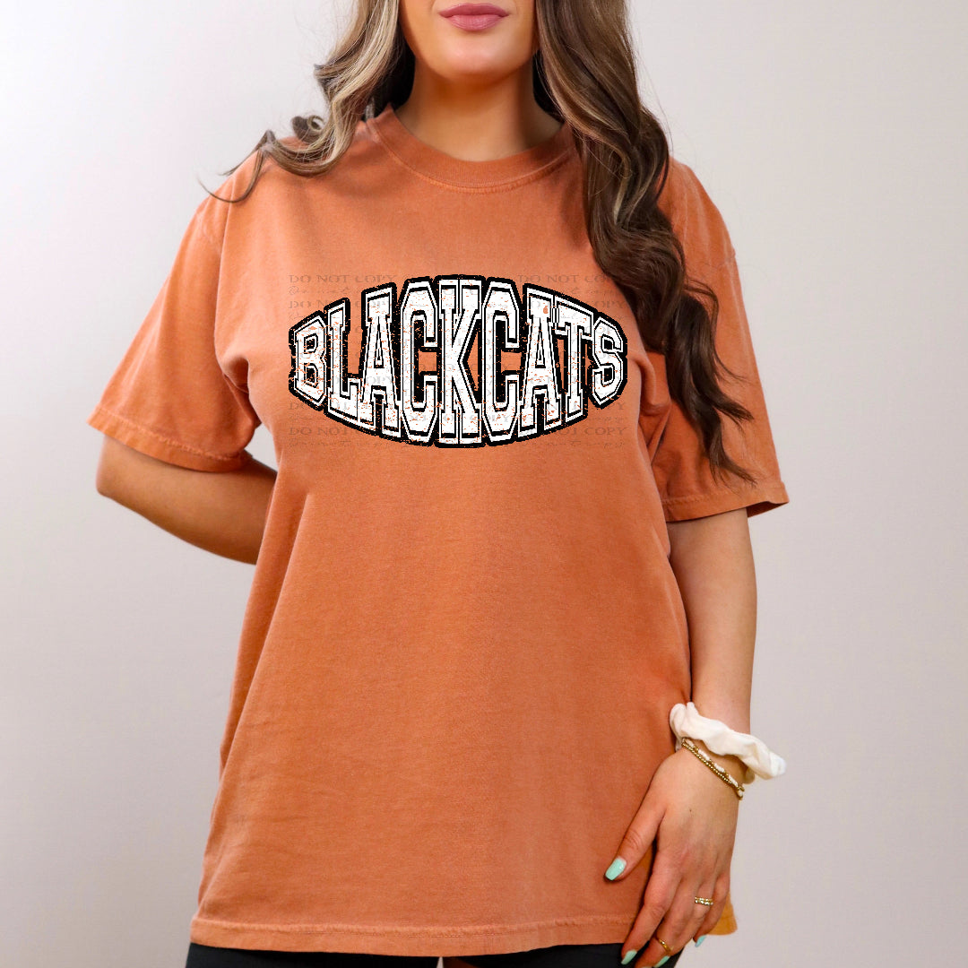 Blackcats simple grunge (Caplinger) DTF transfer