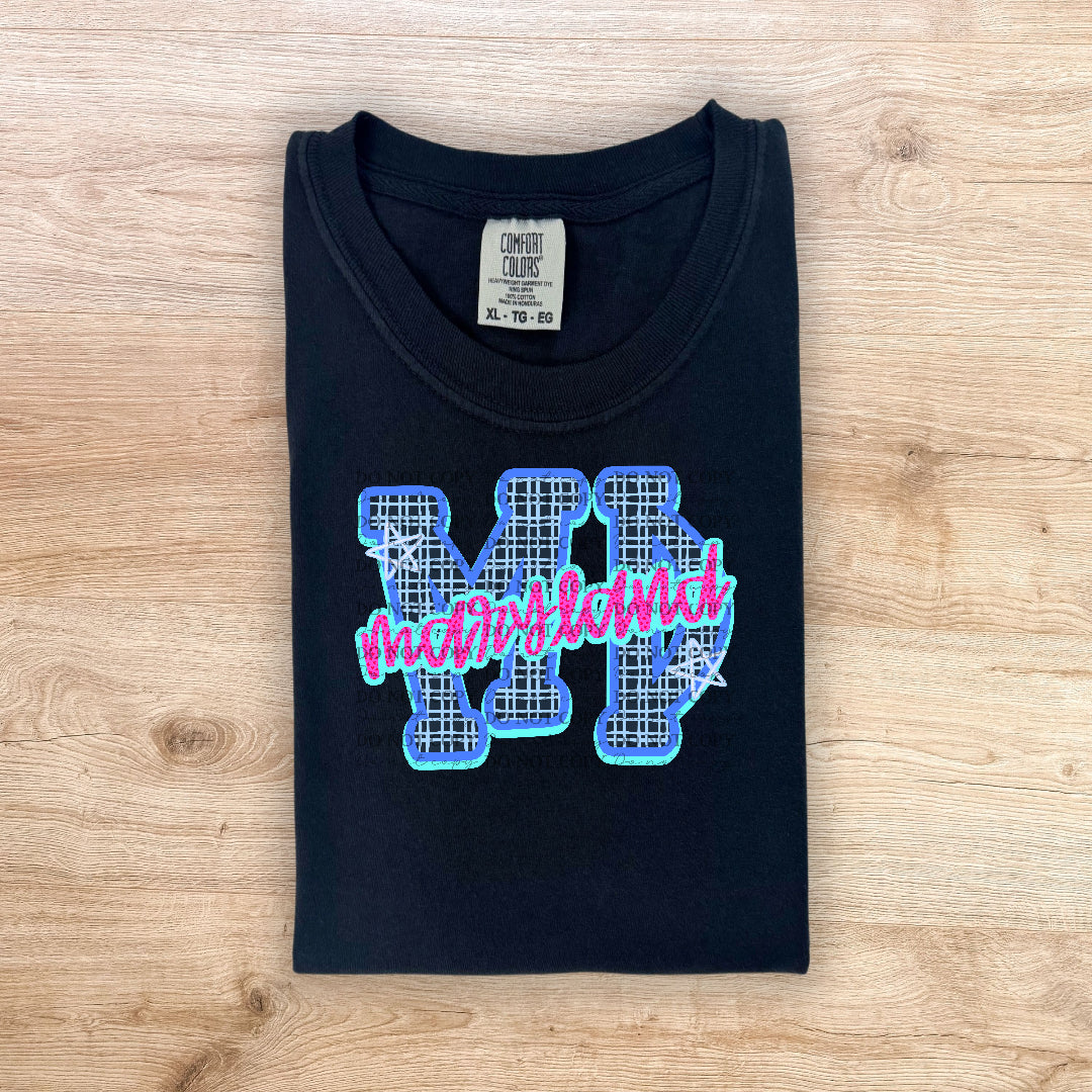 maryland state design (kayndi) DTF transfer