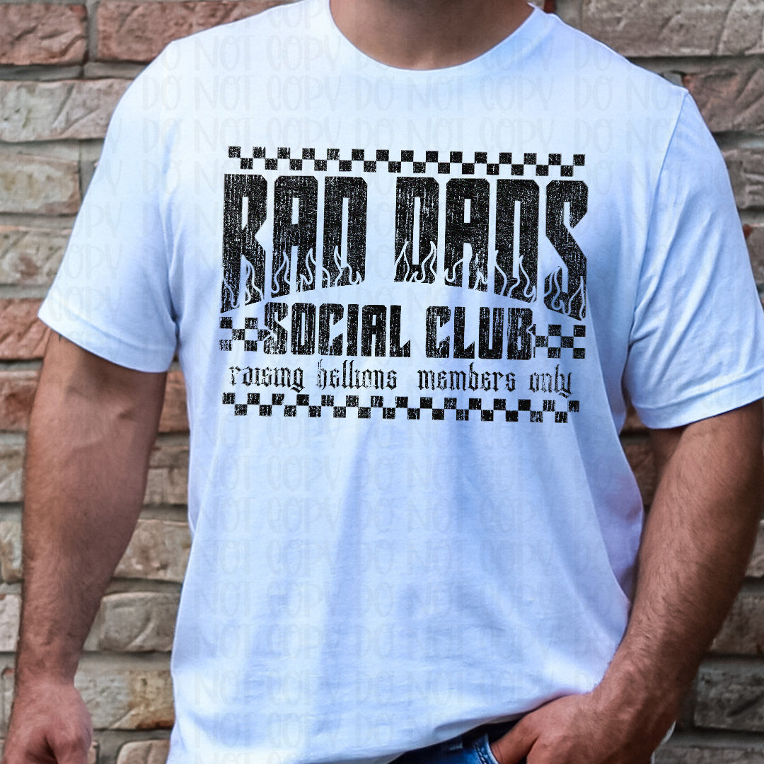 Rad dad BLACK (Scarlow) DTF Transfer