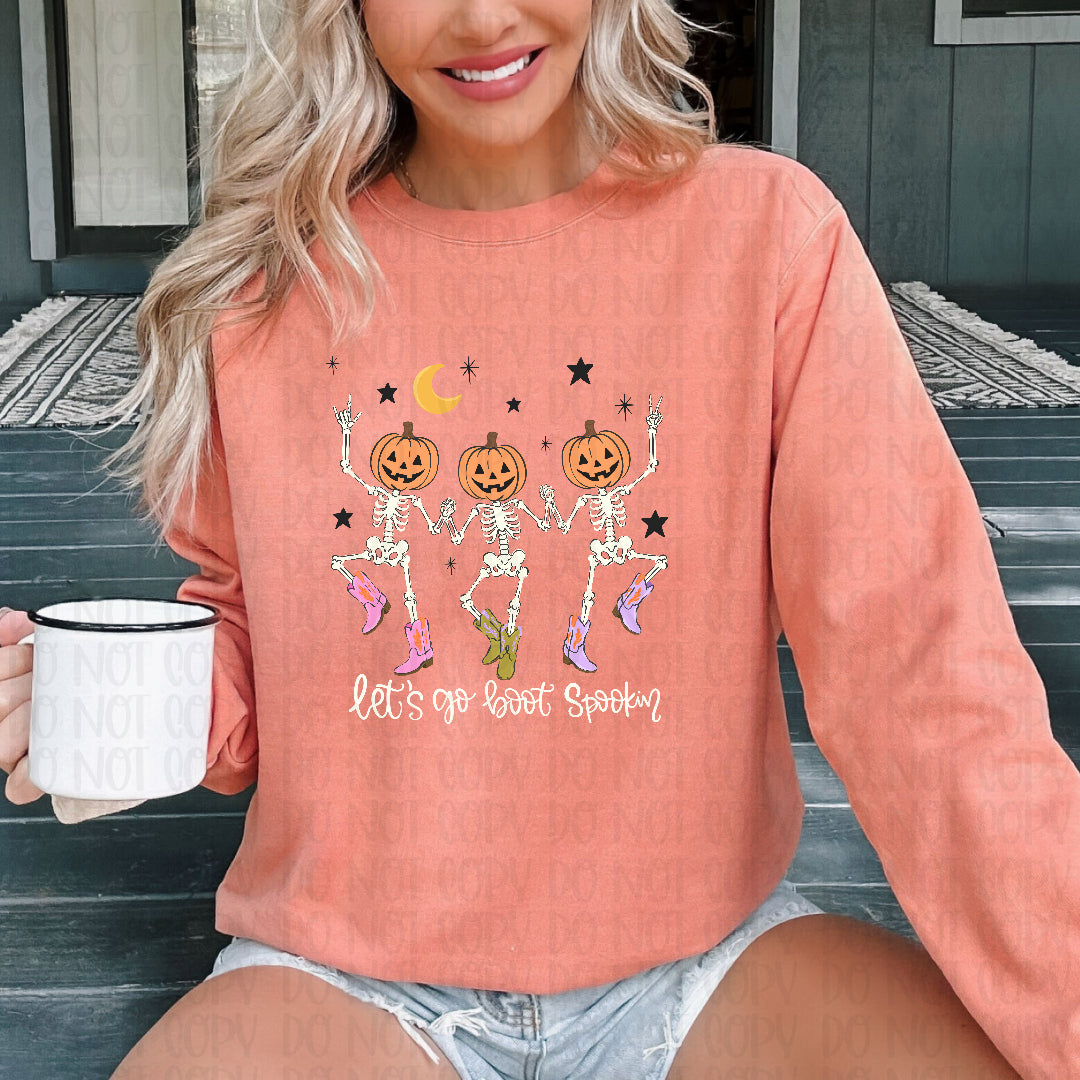 Let's go boot scootin (Crafti) DTF Transfer