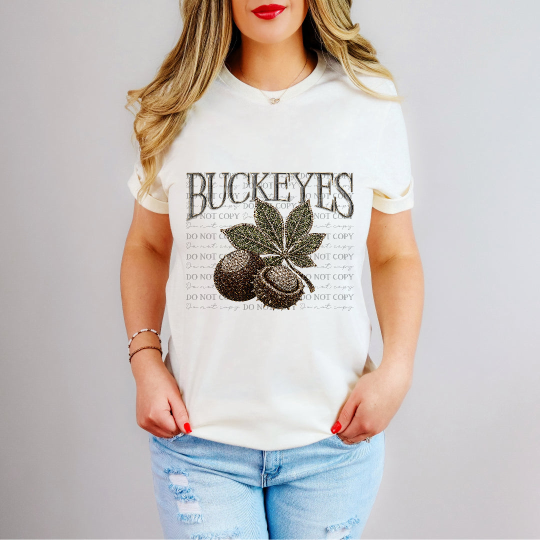buckeyes bling mascots (kayndi) DTF transfer
