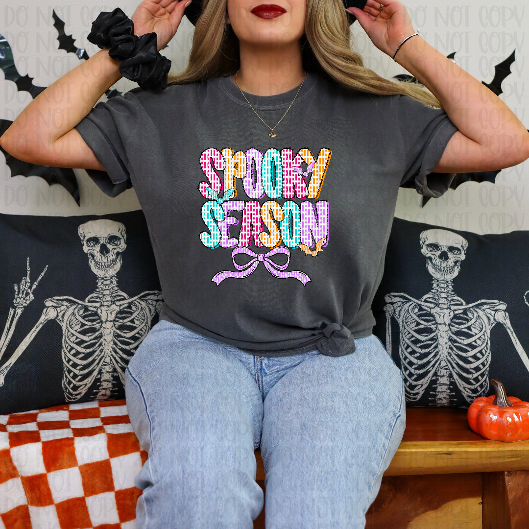 Spooky season bow (Carter) DTF Transfer