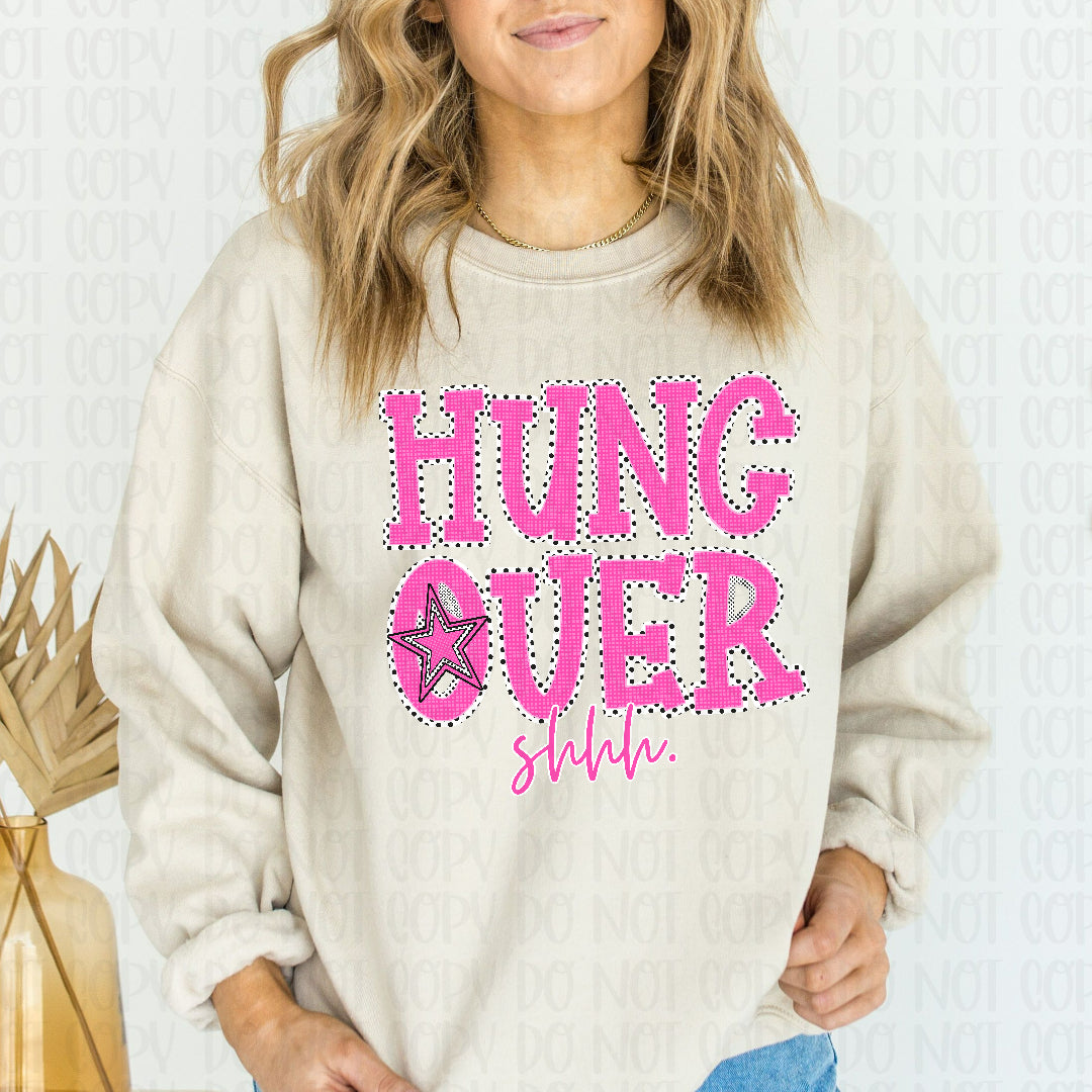 Hung out shh with stars (FRONT ONLY) (Texan) DTF Transfer