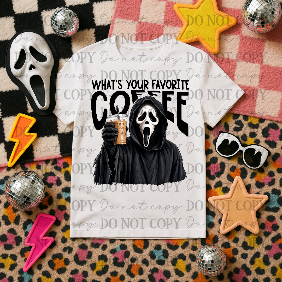What's your favorite coffee (STD) DTF Transfers