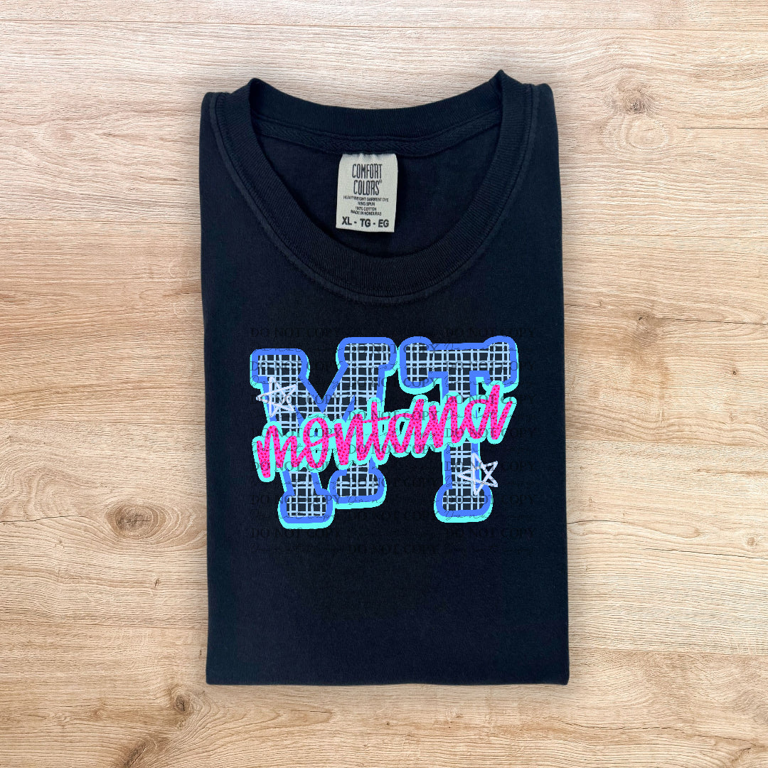 montana state design (kayndi) DTF transfer