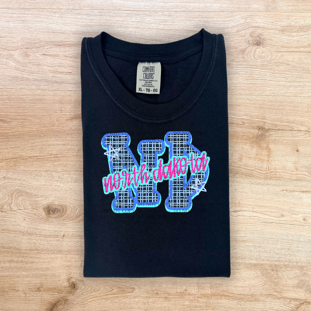 north dakota state design (kayndi) DTF transfer