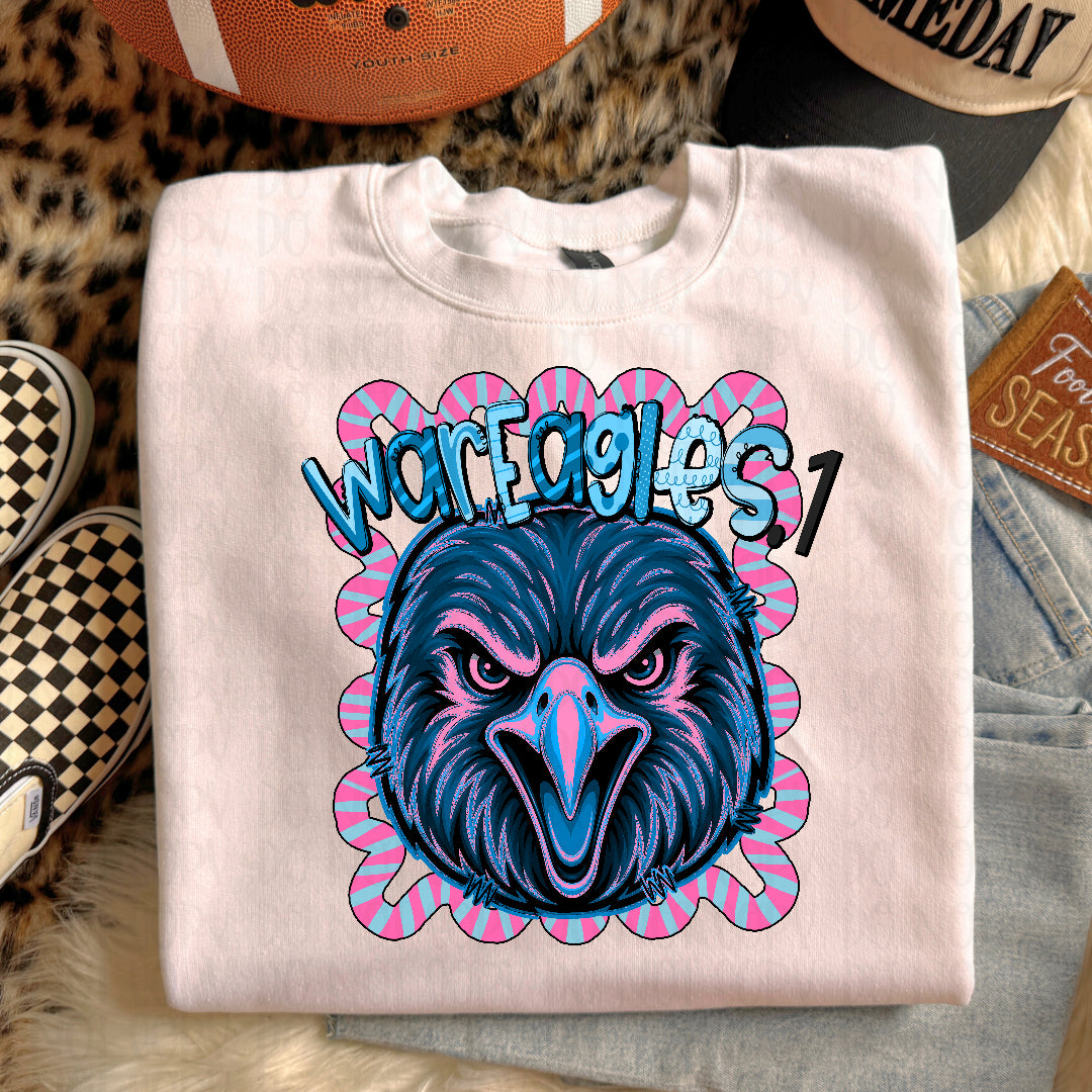 Wareagles 1 whimsy frame (Kayndi) DTF transfer