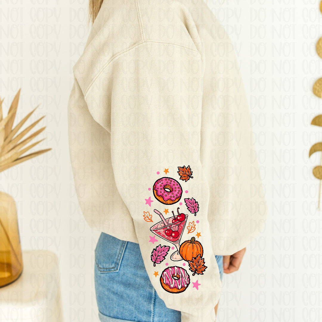 Equip: autumn beanie status: flawless (SLEEVE ONLY) (Gravitee) DTF transfer