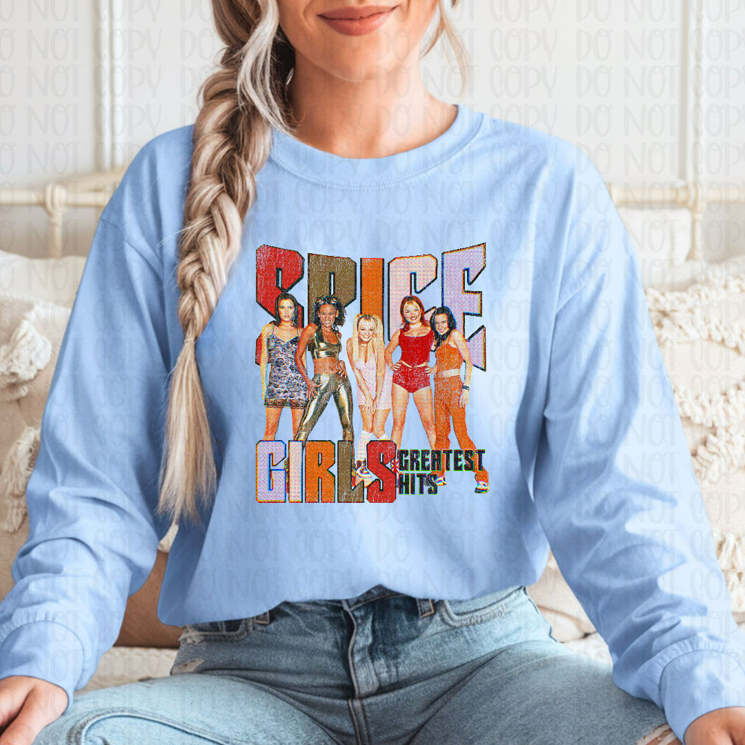 Spice G grungy (Scarlow) DTF Transfer