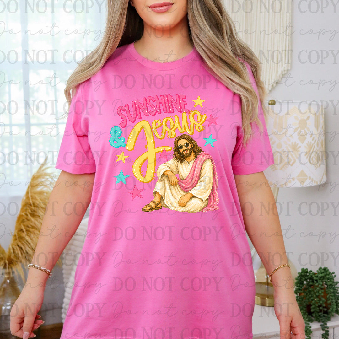 Sunshine & Jesus (Scarlow) DTF Transfer