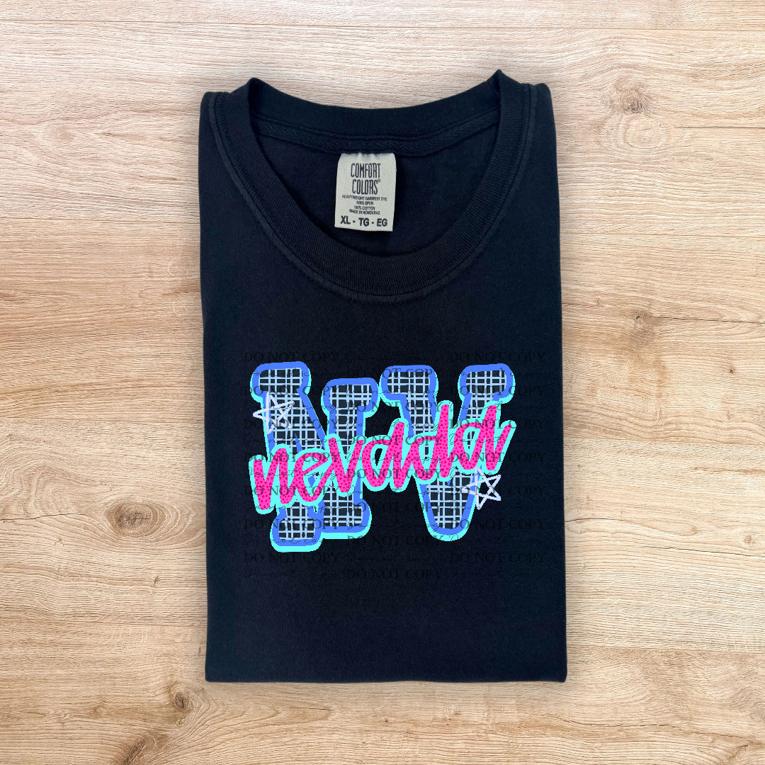 nevada state design (kayndi) DTF transfer