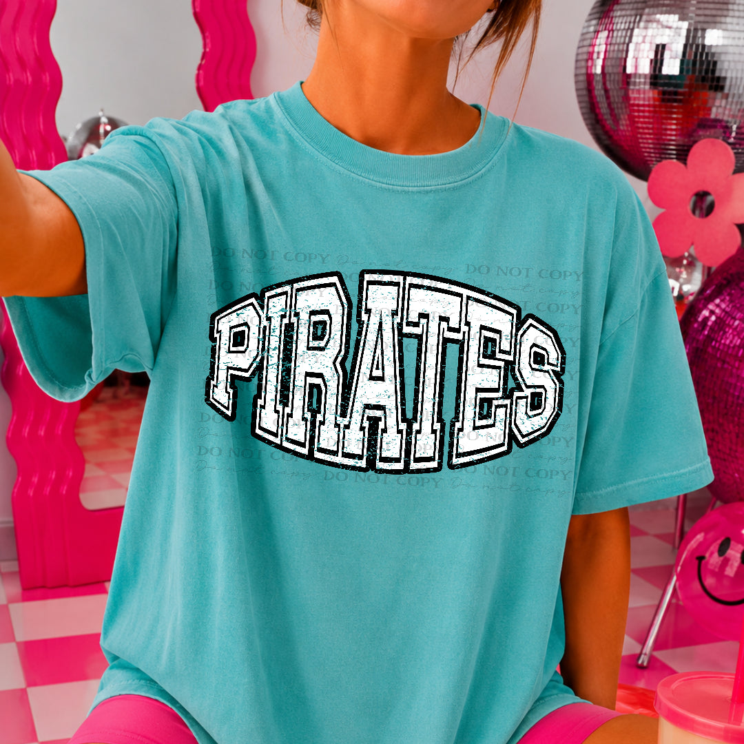 Pirates Simple Grunge (Caplinger) DTF transfer